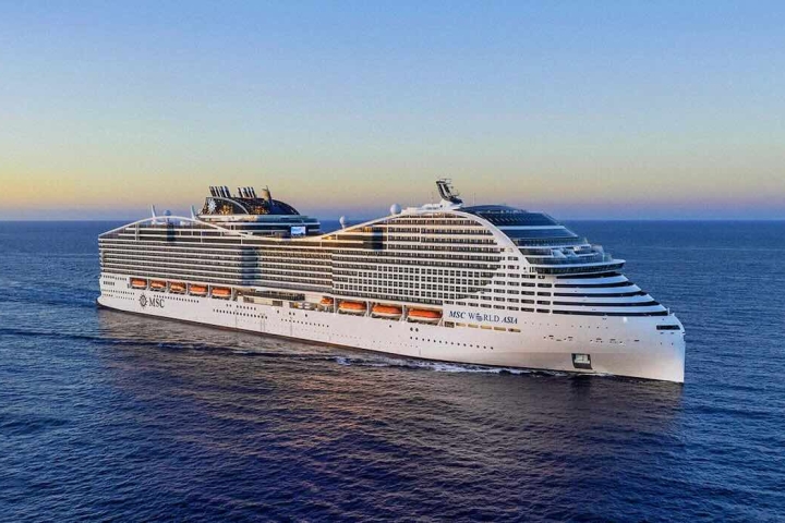 Le terminal de Pointe-à-Pitre accueillera le MSC World Asia pour la saison de croisières 2027-2028