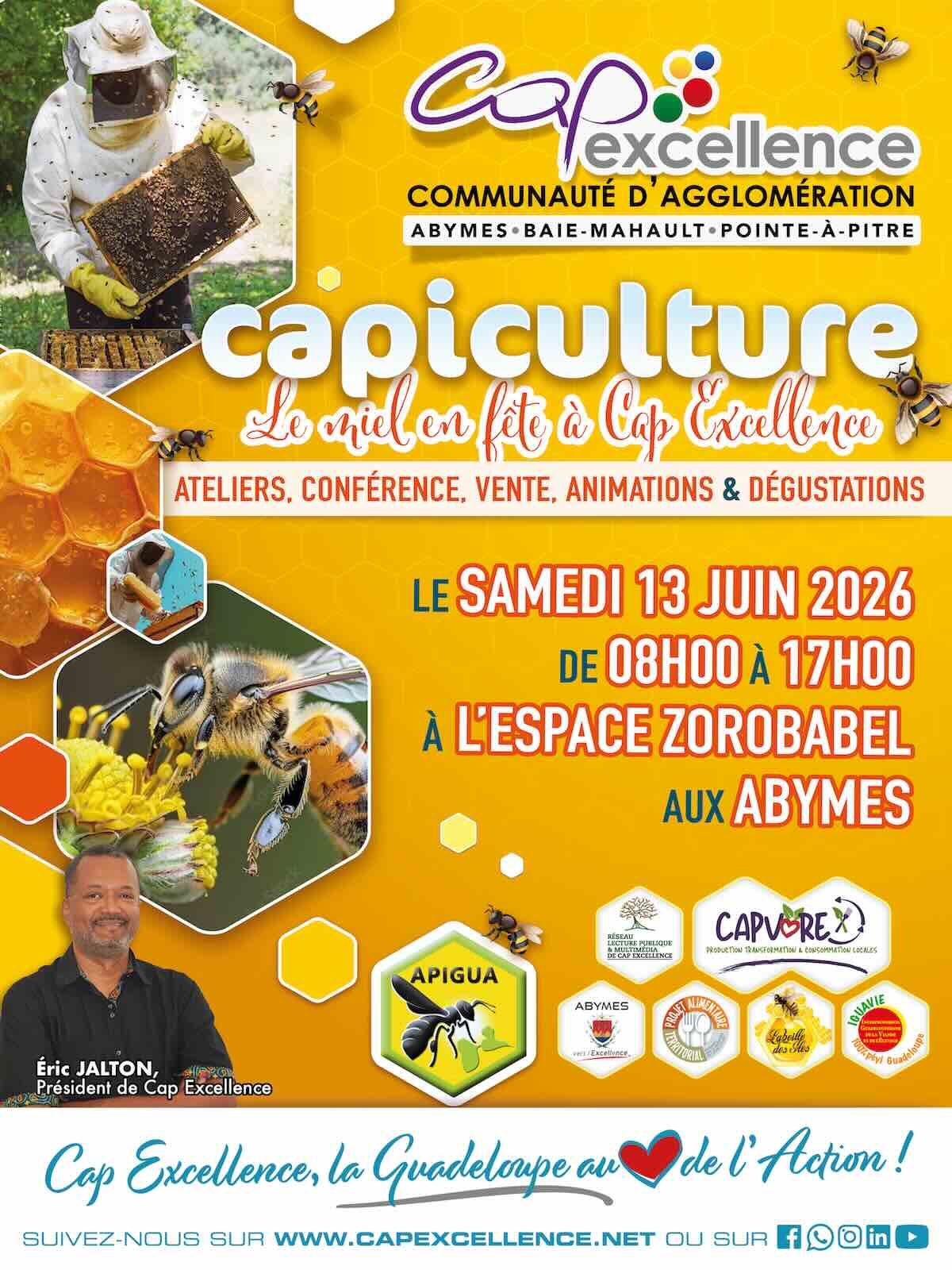 Capiculture: le miel en fête à Cap Excellence